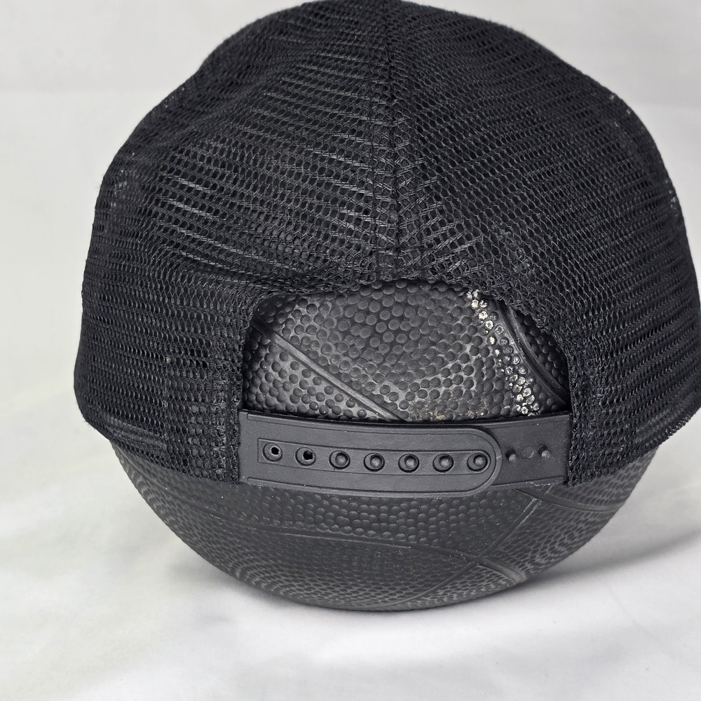 Kawasaki Engines Mesh Trucker Hat Adjustable Snapback Cap Adult Black White - Picture 3 of 4